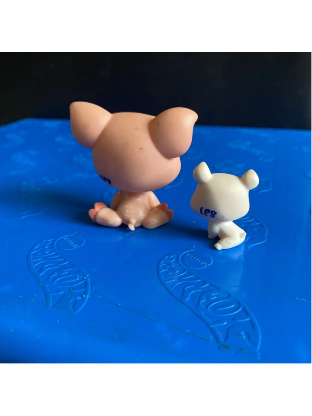 2 Littlest Pet Shop Pig 2672 2673 Mommy & Baby Snack Time With Mommy